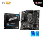 PLACA MSI PRO B760M-A WIFI Chipset Intel B760 LGA1700 4DDR5 HDMI/DP MICRO ATX
