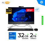 PC Todo en uno HP ProOne 240 G9 FHD, Core i7-1255U 23.8"/32GB RAM UPGRADE/2TB NVME M.2/Freedos