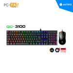 KIT ANTRYX GAMING TECLADO MECANICO + MOUSE GC-3100 BLACK RED SWITCH