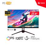 MONITOR TEROS FLAT TE-2415S 23.8"  FHD(1920x1080) 120HZ  1MS IPS HDMI DP PARLANTES INTEGRADOS