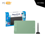 TABLETA GRÁFICA XP-PEN DECO 01 V3 10x6.25  USB-C GREEN Android, Windows y MacOS