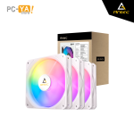 COOLER ANTEC P12 ARGB 120mm PWM Case Fan BLANCO 3PK