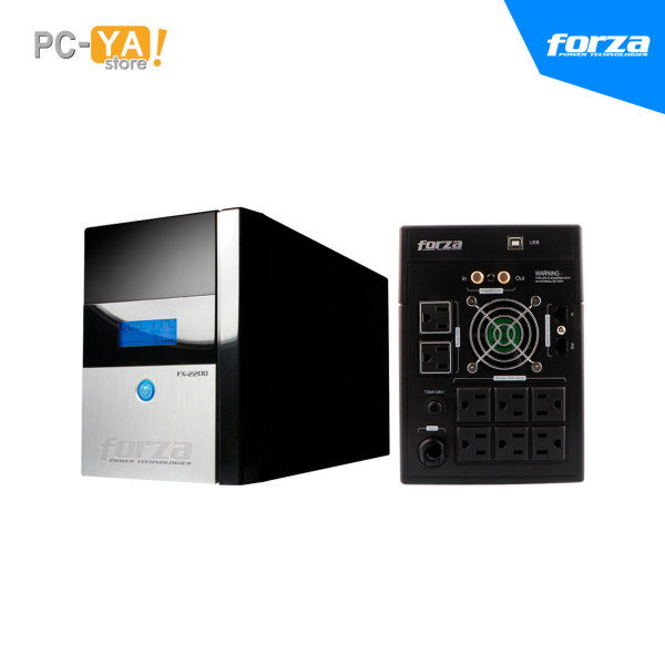 UPS FORZA 2200VA SMART FX-2200LCD-U 1200W 8 TOMAS
