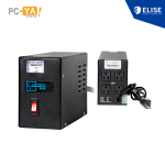 ESTABILIZADOR SOLIDO ELISE IEDA POWER SAFE LCR-10, potencia: 1KVA, voltaje de entrada: 220V, voltaje de salida:220V,Monofásico.
