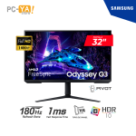 MONITOR SAMSUNG LS32DG300ELXPE, Odyssey G3, 32" VA, FHD, 180Hz, 1ms, FreeSync