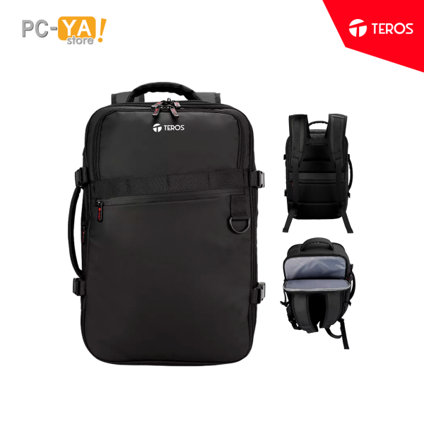 MOCHILA TEROS  TRAVEL  TE-ACS9025 NYLON NOTEBOOK 15.6'' NEGRO