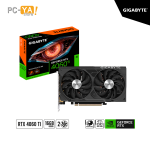 TARJETA DE VIDEO GIGABYTE Geforce RTX 4060Ti 16GB GDDR6 Windforce OC 16G 128 Bit PCI-E 4.0 HDMI DP