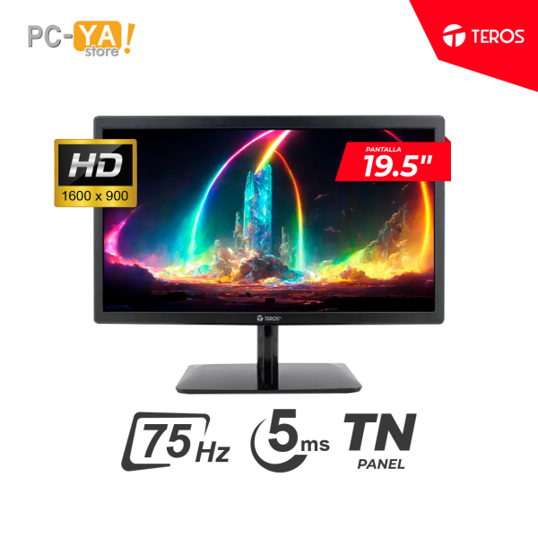 MONITOR TEROS TE-1915S 19.5" 1600 x 900 TN 75Hz, 5 ms HDMI/VGA