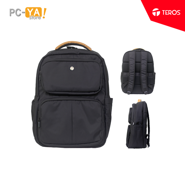 MOCHILA TEROS ELITE Black TE-9030BK para notebooks de hasta 15.6"