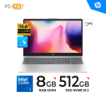 LAPTOP HP 15-FD0152LA 15.6" TOUCH  FHD IPS 1920 x 1080 Core 5 120U 1.4 / 5.0GHz 8GB DDR4-3200MHz  512GB  No Incluye Sistema Operativo.