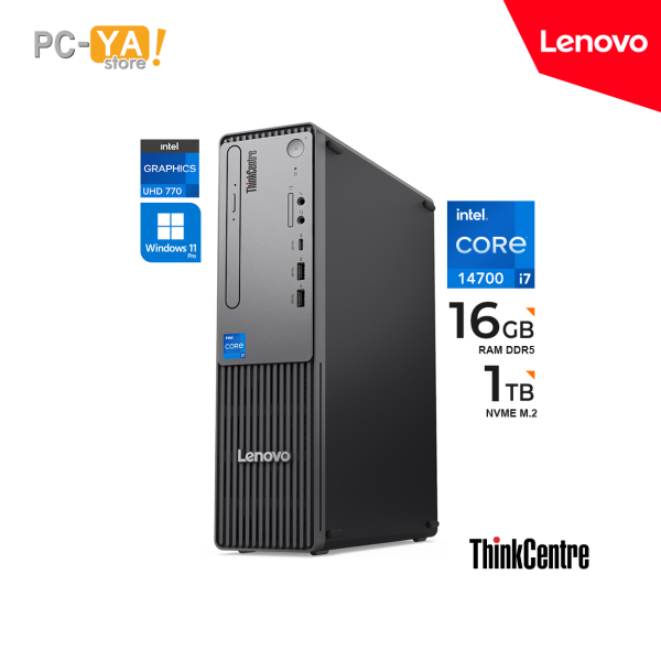 PC Lenovo ThinkCentre Neo 50S Gen 5 Core i7-14700 5.4GHz/20 núcleos/16GB DDR5/SSD de 1TB/DVD 9.0mm/S.O Windows 11 Pro, Español