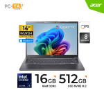 Laptop Acer Aspire AI Copilot+ 14" WUXGA Intel Core Ultra 5 226V 16GB 512GB SSD W11