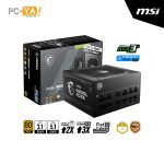 FUENTE DE PODER MSI MAG A850GL PCIE5 850W 80 PLUS Gold Formato ATX. 3.1