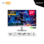 MONITOR GIGABYTE M27Q2 ICE WHITE 27" PANEL IPS QHD 2K 2560 x 1440 200Hz 1Ms PIVOT DP | HDMI.
