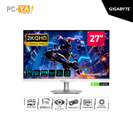 MONITOR GIGABYTE M27Q2 ICE WHITE 27" PANEL IPS QHD 2K 2560 x 1440 200Hz 1Ms PIVOT DP | HDMI.