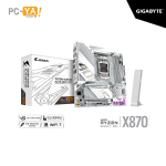 PLACA GIGABYTE AORUS X870M A ELITE WF7 ICE AMD AM5 4DD5 Sop.256GB HDMI USB-C Micro ATX BLANCO