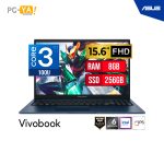 LAPTOP ASUS VIVOBOOK 15 X1504VA 15.6"  FHD CORE 3 - 100U 8GB DDR5  256GB SSD  NO INCLUYE SISTEMA OPERATIVO