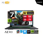 LAPTOP  GIGABYTE RYZEN  AI 7 350  QHD 165Hz WQXGA  16GB DDR5  1TB Gen4 RTX 5070 8GB BLANCA WINDOWS 11 HOME