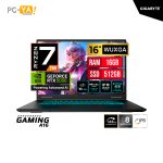 LAPTOP  GIGABYTE RYZEN 7 260  165Hz WUXGA 45%NTSC  16GB DDR5  512G Gen4 RTX 5050 8GB BLACK NO INCLUYE SISTEMA OPERATIVO