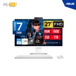 TODO EN UNO ASUS P470VAK-WPE0810 27" FHD IPS 100Hz INTEL CORE 7-240H 5.2GHz 16GB DDR5 SSD 1TB Wi-Fi 6 Cámara FHD  BLANCO(white)